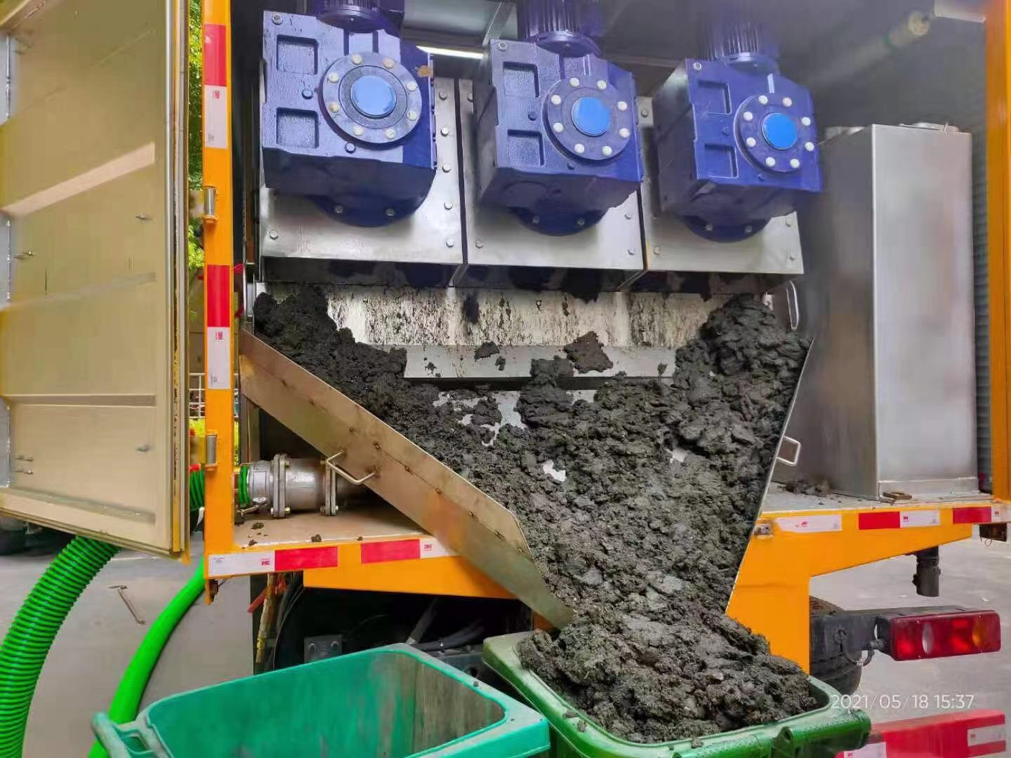 晋源化粪池清掏城市维护站-泥浆净化干湿分离处理